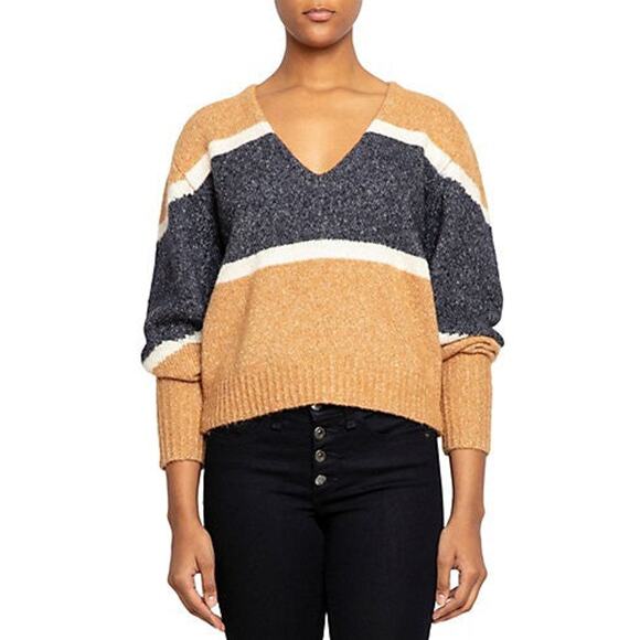 Veronica Beard Emilia Vneck Woolblend Pullover Sweater - S - Picture 1 of 5